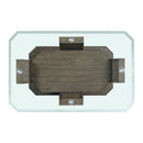 Dapper Rectangular Coffee Table Grey