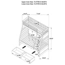 Ashton Bunk Bed - Michael's Discount Furniture