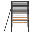 Campus Workstation Loft Bed - Michael's Discount Furniture