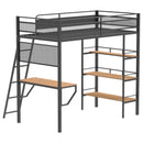 Campus Workstation Loft Bed - Michael's Discount Furniture