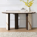 Console Table W/Marble Top