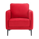 Rae Chair in Lavish 152 Red Velvet