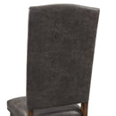 Gramercy 7PC Dining Set-Table and Six Tufted Tall Back Chairs