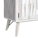 Rogen Rustic Buffet & Hutch with LED in Rustic White