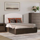 Athens Queen Upholstered Bed - Michael's Discount Furniture