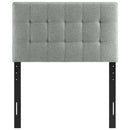 Lily Twin Upholstered Fabric Headboard