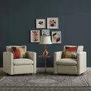 Activate Upholstered Fabric Armchair Set of 2