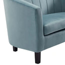 Prospect Channel Tufted Performance Velvet Armchair