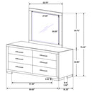 Jessica Dresser with Mirror