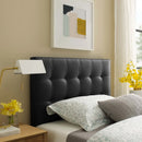 Lily Twin Upholstered Vinyl Headboard