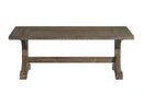Finn 3PC Accent Trestle Table Set-Coffee Table & Two End Tables