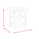 Amherst Counter Height Dining Set-Table and Four Side Chairs