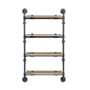 Wall Rack w/4 Shelves