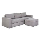 Flex Sofa with Wide Arm and Storage Ottoman - 5000003462