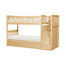 Bartly-(5) Twin/Twin Step Bunk Bed with Storage Boxes image