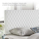 Angela Full/Queen Performance Velvet Headboard