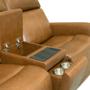 Alister Latitudes Power Gliding Loveseat with Console, Power Headrests & Lumbar - 5000008493 - Michael's Discount Furniture