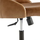 Designate Swivel Vegan Leather Office Chair