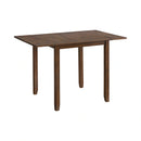 Alex 3PC Dining Set with Drop Leaf Table in Espresso