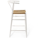Amish Wood Bar Stool Set of 2