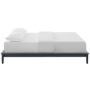 Lodge Queen Wood Platform Bed Frame