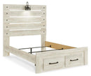 Cambeck Bed with 2 Storage Drawers