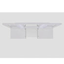 Twenty Nine Dressing Set w/LED & USB Plug in White with Stool