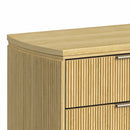 Sylvie UPH Bedroom Set with White Fabric