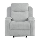 Motion Glider Recliner w/Storage Arm