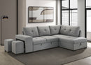 Roanne Pull-Out Sleeper Sectional Sofa - Michael's Discount Furniture