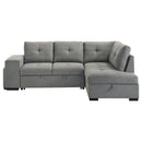 Roanne Pull-Out Sleeper Sectional Sofa - Michael's Discount Furniture