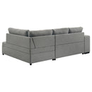 Roanne Pull-Out Sleeper Sectional Sofa - Michael's Discount Furniture