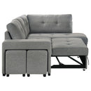 Roanne Pull-Out Sleeper Sectional Sofa - Michael's Discount Furniture