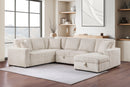 Devonshire Pull-Out Sleeper Sectional Sofa - Michael's Discount Furniture