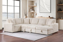 Devonshire Pull-Out Sleeper Sectional Sofa - Michael's Discount Furniture