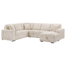 Devonshire Pull-Out Sleeper Sectional Sofa - Michael's Discount Furniture
