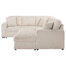 Devonshire Pull-Out Sleeper Sectional Sofa - Michael's Discount Furniture