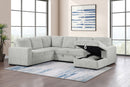 Devonshire Pull-Out Sleeper Sectional Sofa - Michael's Discount Furniture