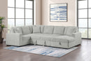 Devonshire Pull-Out Sleeper Sectional Sofa - Michael's Discount Furniture