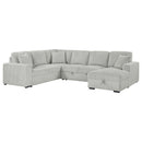 Devonshire Pull-Out Sleeper Sectional Sofa - Michael's Discount Furniture