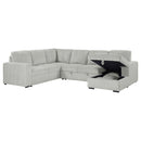 Devonshire Pull-Out Sleeper Sectional Sofa - Michael's Discount Furniture