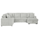 Devonshire Pull-Out Sleeper Sectional Sofa - Michael's Discount Furniture