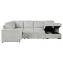 Devonshire Pull-Out Sleeper Sectional Sofa - Michael's Discount Furniture