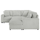Devonshire Pull-Out Sleeper Sectional Sofa - Michael's Discount Furniture