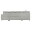 Devonshire Pull-Out Sleeper Sectional Sofa - Michael's Discount Furniture