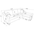 Mcloughlin Sectional Sofa - Michael's Discount Furniture