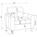 Scotland Accent Chair - Michael's Discount Furniture