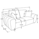 Burnett Loveseat - Michael's Discount Furniture