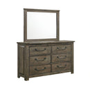 Maverick Dresser & Mirror Grey