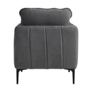 Rae Chair in Lavish 152 Grey Velvet